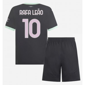 AC Milan Rafael Leao #10 Rezervni Dres za Dječji 2024-25 Kratak Rukavima (+ kratke hlače)